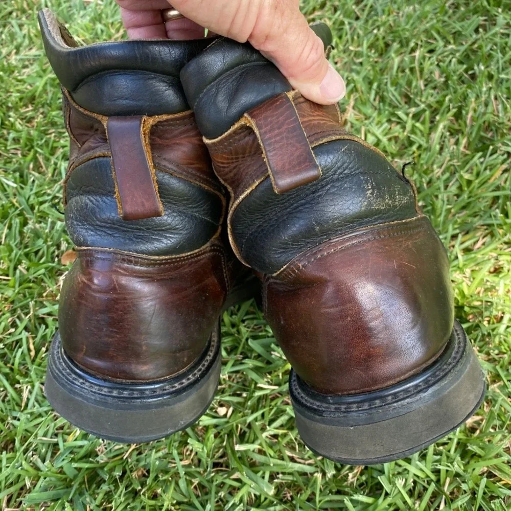 Red Wing 2264 Mens Work Boots Steel Toe Brown Leather EH Made in USA Size 12 D